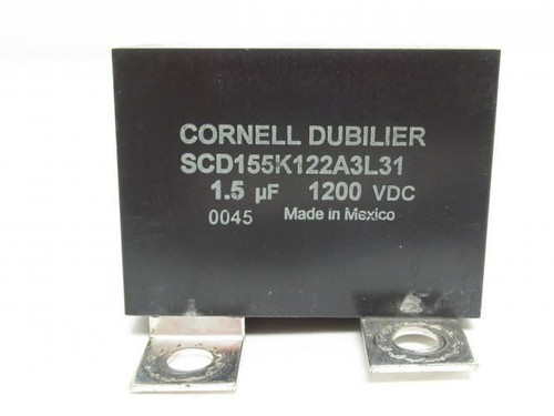 Cornell SCD155K122AL31; Lot-7 Capacitors; 1.5uF; 120VDC
