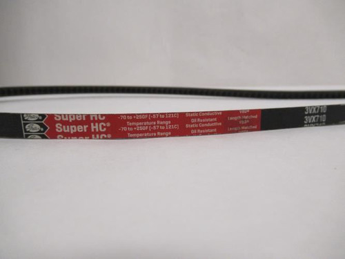 Gates 3VX710; V-Belt; 71" Length x 3/8" Top Width