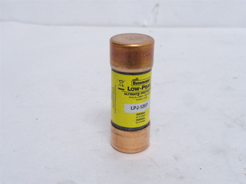 Bussmann LPJ-12SP; Time Delay Fuse; 12A; 600VAC/300VDC