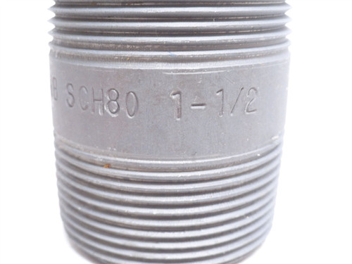Industry-Std 1LMR3; Lot-4; Pipe Nipples Sch: 80; 1-1/2NPT