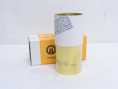 Precision 17330; Brass Shim Stock .006"/.152mm 6"W x 100"L