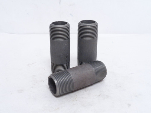 Industry-Std 1LMJ6; Lot-3; Pipe Nipples Sch: 80; 1NPT