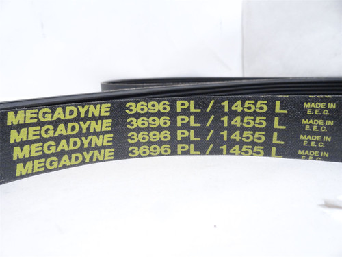 Megadyne PL3696/1455L; V-Belt; 5-Rib; 3696mm/1455" Long