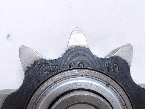 Martin 60BB10H 5/8; Idler Sprocket #60; 10 Teeth; 5/8"ID
