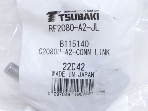 Tsubaki C2080HA2CL; Attachment Connecting Link #2080