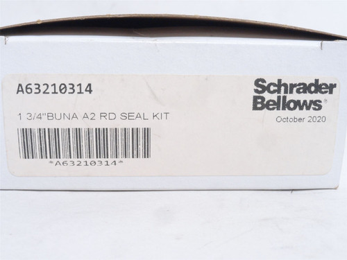 Schrader A63210314; Rod Seal Kit; Size: 1-3/4"