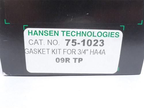 Hansen 75-1023; Gasket Kit For 3/4" To 1-1/4"; HA4A; HS4A