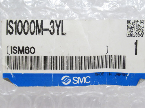SMC IS1000M-3YL; Pressure Switch; 0.1-0.4MPA; 100VAC/DC