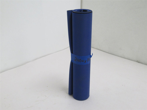 Marel 4267517; Blue Conveyor Belt; 240mm Wide x 1560mm Long