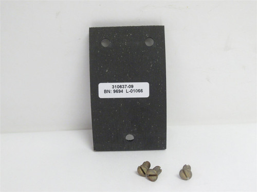 Alfa Laval 310637-09; Friction Pad Brake Disc