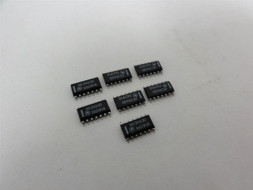 Motorola MC3403D; Lot-7 Operational Amplifiers; 3-36V