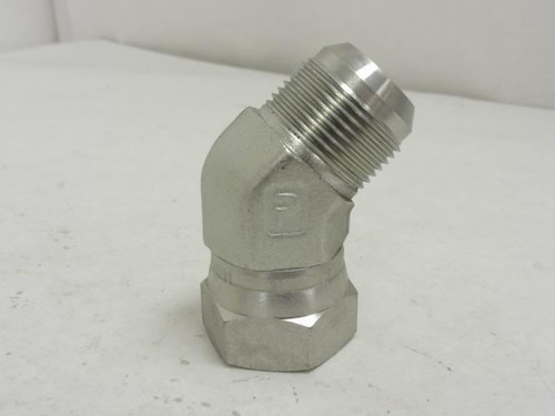 Parker 16 V6X; Hydraulic Swivel Elbow 45Deg 1 JIC x 1 JIC