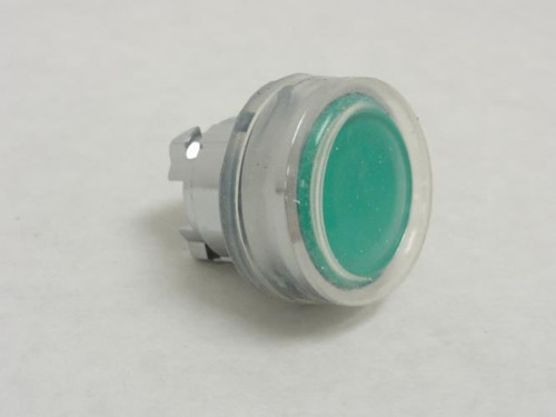 Schneider ZB4BPA3; Pushbutton; Green; Non-Illuminated