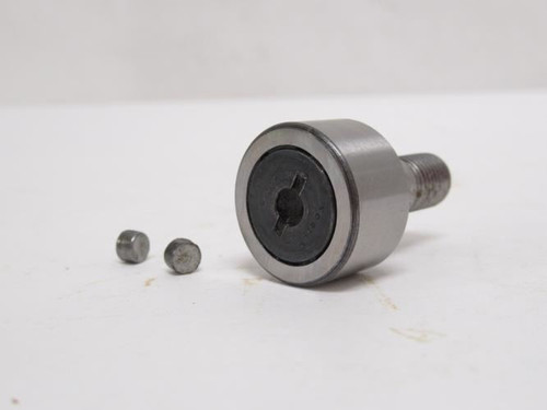 McGill CF 7/8; Flat Cam Follower-Slotted Head; 7/8"OD x 1/2" W