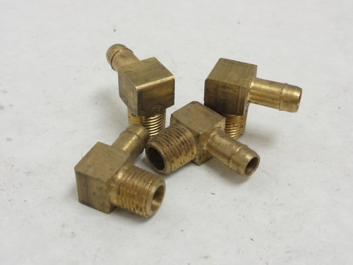 MFG- 269HB-4-2 ; Lot-4 Beaded Pipe Fitting 1/8 NPT x 1/4" Tube