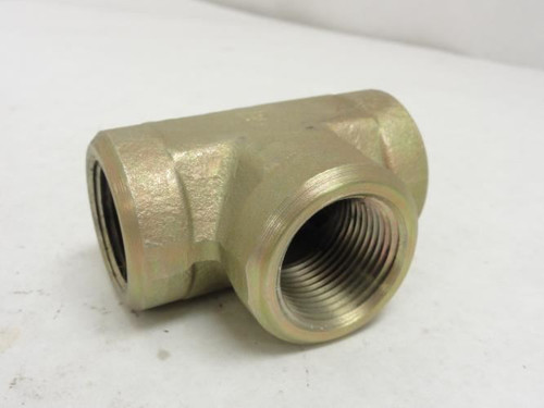 Parker 16-16-16 FT; Female Tee Fitting 1 NPT x 1 NPT x 1 NPT
