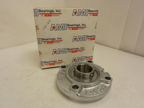AMI MUCFCF207-22NP; Flange Bearing; 1-3/8"ID; 4-Bolt