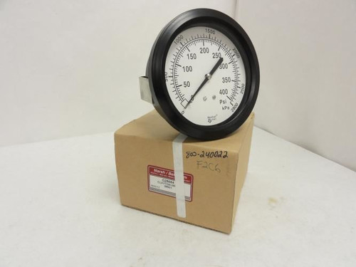 Marshall G28684; Dry Pressure Gauge; 0-400PSI; 1/4" NPT