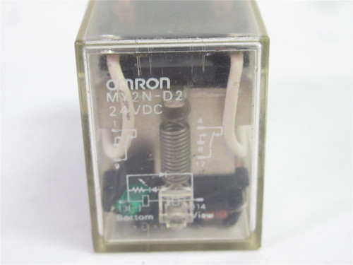 Omron MY2N-D2-DC24; Relay; DPDT 2 FORM C; 5A; Coil: 24VDC