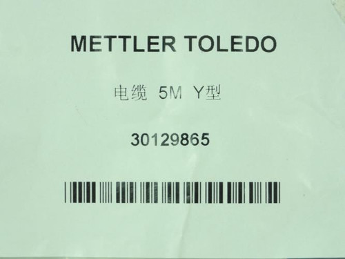 Mettler Toledo 30129865; Load Cell Cable Assembly; 5m Long