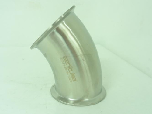 Sanitube 2KMP4-300; Clamp Elbow 45�; 3"OD; 304SS