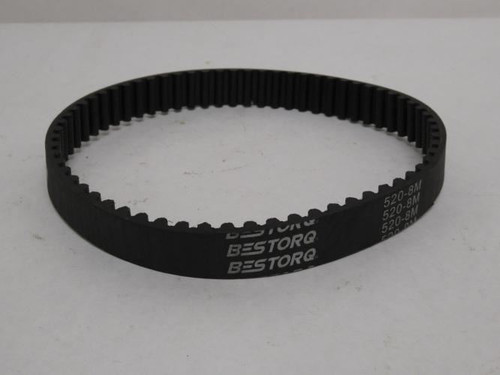 Bestorq 520-8M-20; Synchronous Timing Belt 520mm Long; 20mm Wide