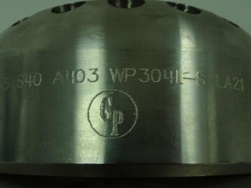 Gp LA21; Stainless Steel Pipe Cap 5"