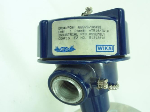 Wika 51312018; RTD Sensor TR10; 30VDC; 20mA; W/Transmitter