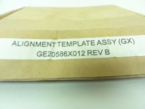 Fisher GE20586X012; Alignment Template Assembly