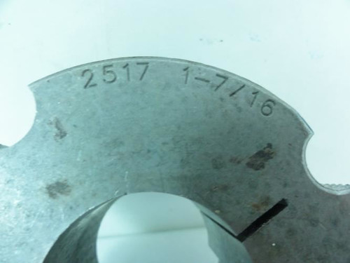 Dodge 119115; Taper-Lock Bushing 2517; 1-7/16" ID