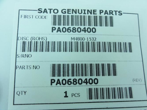 Sato PA0680400; Lot-8 Discs; Compatible with SATO M8400RV
