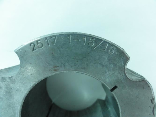 Dodge 117173; Taper-Lock Bushing 2517; 1-15/16"ID