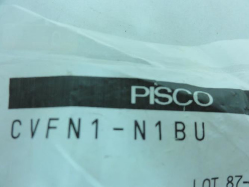 Pisco CVFN1-N1BU; Lot-2 Check Valves; 0-150psi; -29.5in.Hg