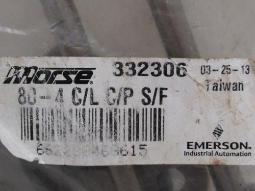 Morse 80-4 C/L C/P S/F; Cottered Connecting Link #80