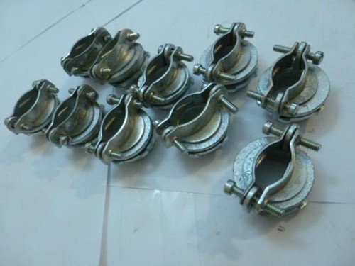 MFG- MDL-Unkn81523; LOT-10 Clamp Connecter; 0.375" Wire