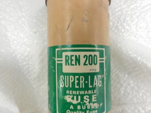 Bussmann REN200; Super Lag Renewable Fuse