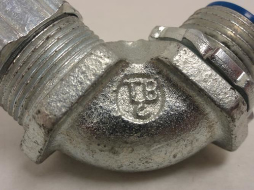 Thomas & Betts 5353; Elbow; 90Deg 1/2" NPT x 3/8" Conduit
