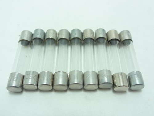 Bussmann AGC-1/2; Lot-9 Fuses 1/2A 250V