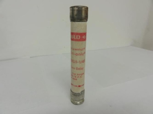 GOULD TRS1-1/4R; Fuse; 1-1/4A; 600V; Time Delay