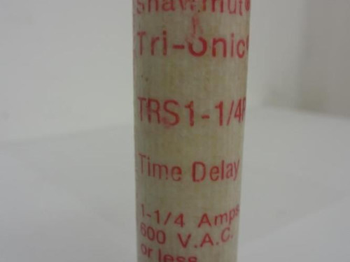 GOULD TRS1-1/4R; Fuse; 1-1/4Amp; 600VAC; Time Delay