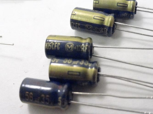 mfg- mdl-unknown-137406; LOT-15 Capacitor 25V 56uF