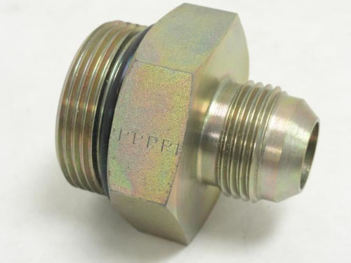 Parker 12-20 F5OX; Hydraulic Adaptor 1-1/4" Boss to 3/4" JIC