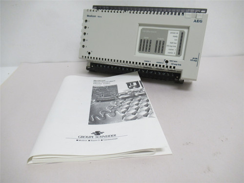 Schneider 110 CPU 512 01; CPU Module Micro Controller; 115VAC