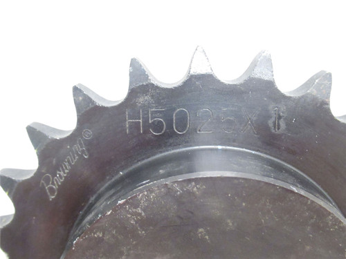 Browning H5025X1; Sprocket #50; 25 Teeth Hardened; 1"ID
