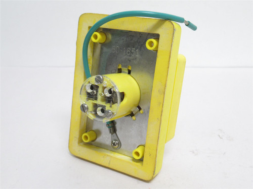 Woodhead 60W49; Watertight Receptacle 15A; 250VAC; 2-Pole