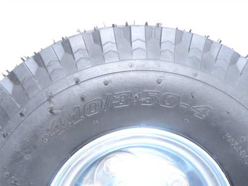 Albion SF1060112; SF Pneumatic Rubber Wheel; 10"OD; 20mmID