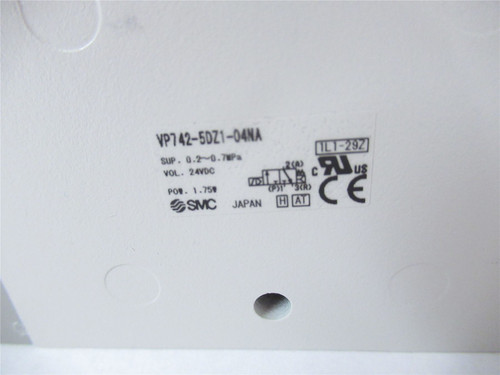 SMC VP742-5DZ1-04NA; Solenoid Valve 24VDC  3 Port
