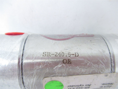 Bimba SR-240.5D; Pneumatic Cylinder 1.75"Bore .50" Stroke