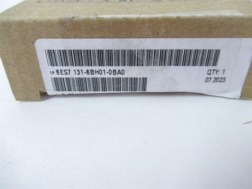 Siemens 6ES7131-6BH01-0BA0; Digital input module DI 16x 24VDC