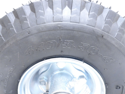 MFG- S-7110-PRB; Pneumatic Swivel Caster 10"; 4-Bolt